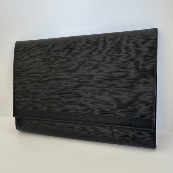 LV Extra Large Epi Clutch Document - Picture 2 of 8